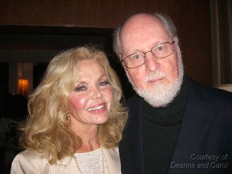 Deanna Lund and John Williams at Lincoln party
