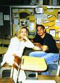 Deanna Lund and Richard Biggs at the Rising Star Convention
